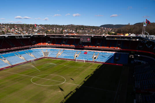 General view of Ullevaal Stadion