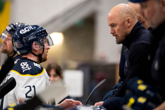 Södertäljes assisterande tränare Nicklas Grossmann