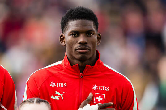 Breel Embolo of Switzerland
