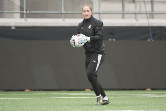 Goalkeeper Fanney Birkisdottir