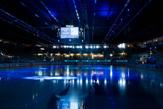 inför semifinal ett i Hockeyallsvenskan mellan Karlskoga