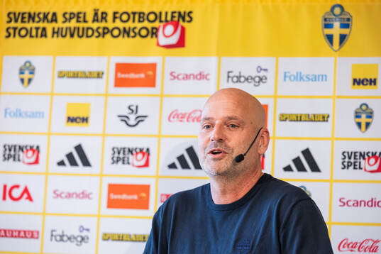 Head coach Magnus Wikman of the Swedish women's u23