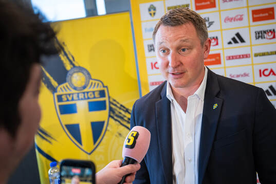 Kim Källström, head of football at the Swedish Football