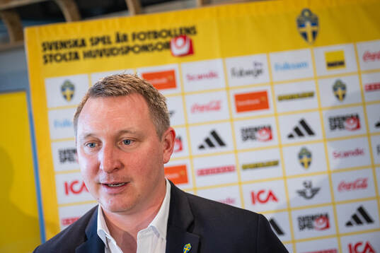 Kim Källström, head of football at the Swedish Football