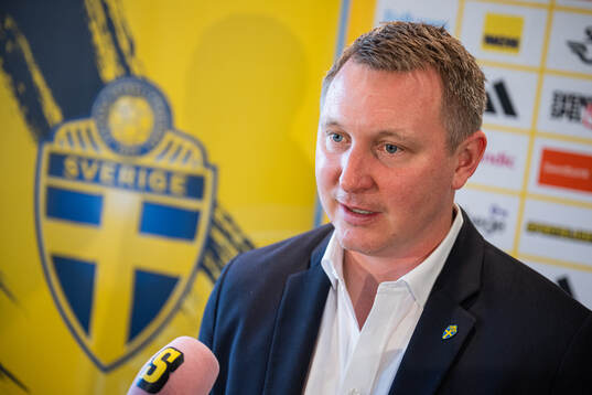 Kim Källström, head of football at the Swedish Football