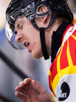 Brynäs Oskar Lindblom har ont