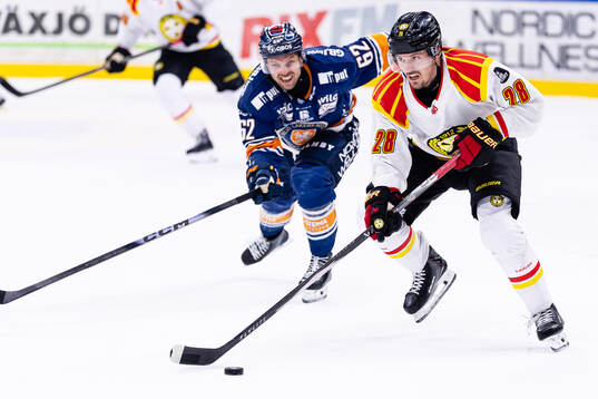 Växjös Manuel Ågren och Brynäs Johannes Kinnvall