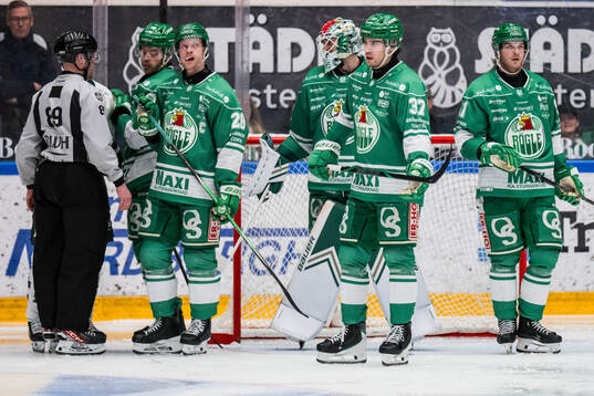 Rögles Anton Bengtsson, Albin Sundsvik och Calle Själin