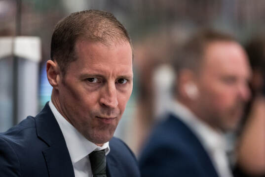 Färjestads tränare Cam Abbott deppar