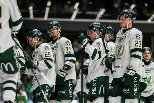 Färjestads Oskar Steen, Adam Ollas Mattsson, Oskar Steen