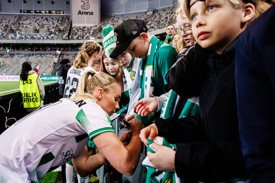 Stina Lennartsson of Hammarby