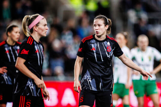 Antonie Starova of Sparta Prague looks dejected