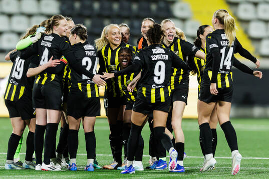Bläddra bland fler bilder av Football, UEFA Women's Europa Cup, Semifinal, Häcken - Eintracht Frankfurt