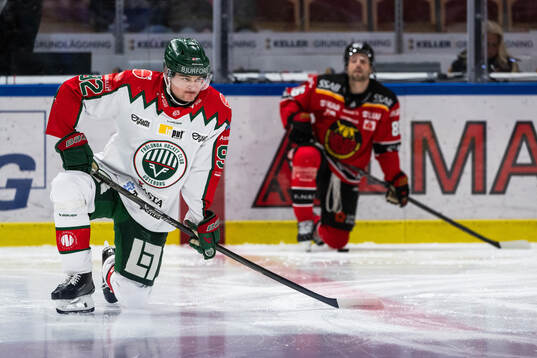 Frölundas Filip Cederqvist och Luleås Mathias Bromé