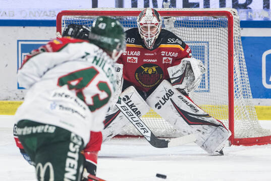 Luleås målvakt Matteus Ward