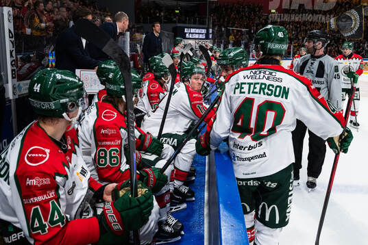 Frölundas Max Lindholm deppar