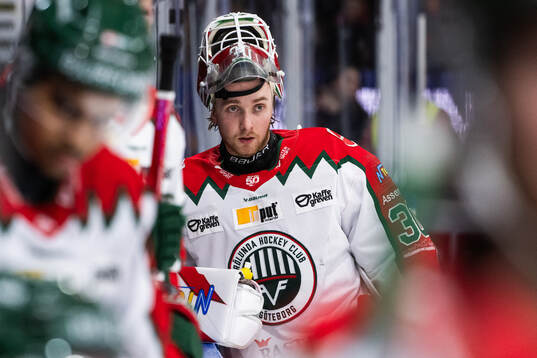 Frölundas målvakt Tobias Normann