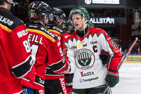 Frölundas Max Friberg tackar motståndarna