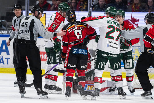 Luleås Isac Hedqvist och Frölundas Theodor Niederbach