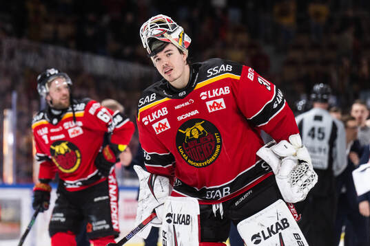 Luleås målvakt Matteus Ward