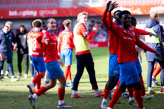 Helsingborgs Ervin Gigovic jublar