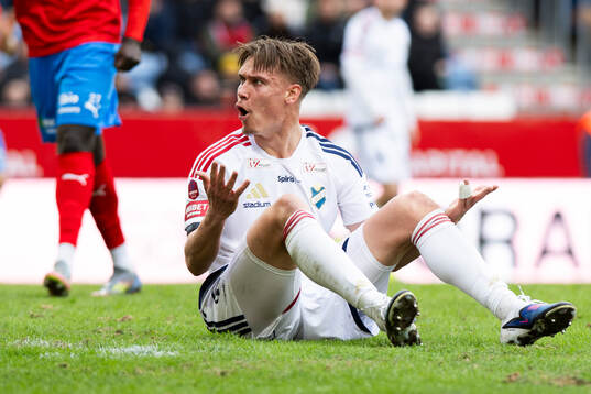 Östers Matias Tamminen agerar