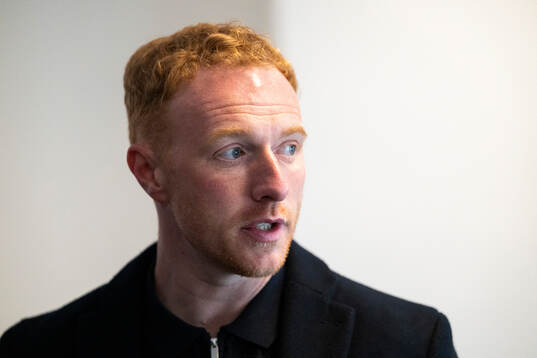 Helsingborgs manager Stevie Grieve