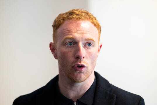 Helsingborgs manager Stevie Grieve