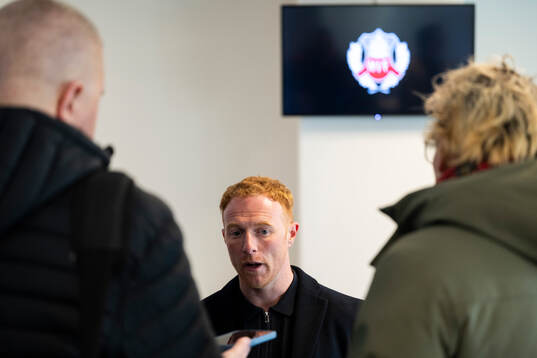 Helsingborgs manager Stevie Grieve