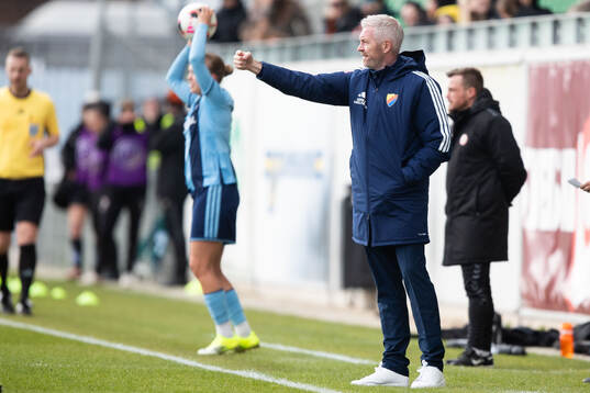 Djurgårdens tränare Willie Kirk