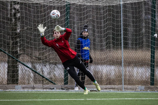 Karlstads målvakt Vincent Johansson
