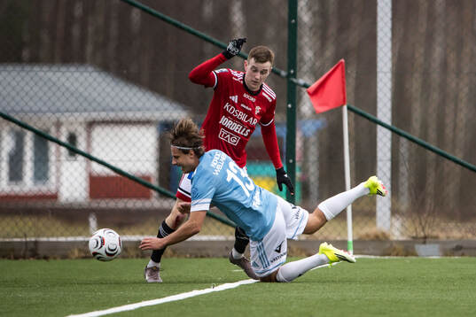 Karlstads Christian Marigliano och Gefles Måns Berggren