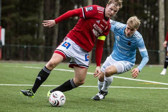 Karlstads Eric Forsberg och Gefles Noah Odin Lundström