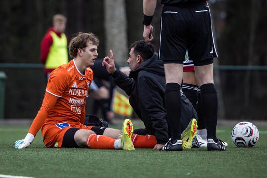 Karlstads målvakt Vincent Johansson