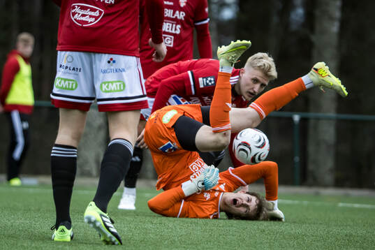 Karlstads målvakt Vincent Johansson