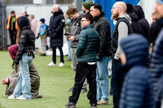 Under en träning med Malmö FF
