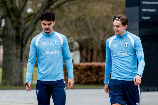 Bleon Kurtulus och Oscar Sjöstrand