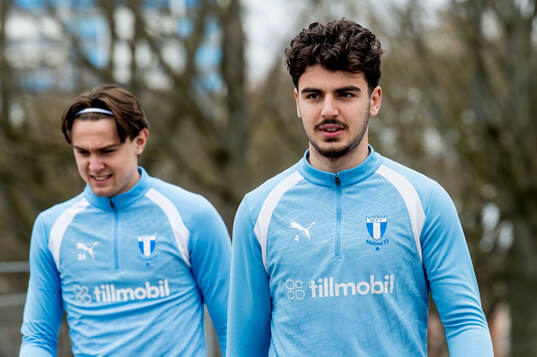 Oscar Sjöstrand och Bleon Kurtulus