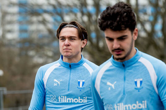 Oscar Sjöstrand och Bleon Kurtulus