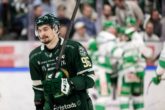 Färjestads David Tomasek deppar