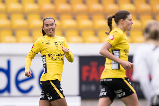 Elfsborgs Matilda Mårtensson jublar