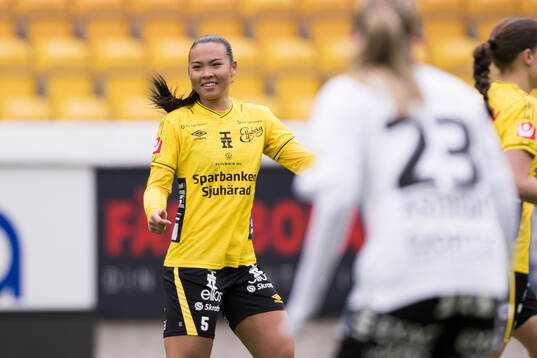 Elfsborgs Matilda Mårtensson jublar