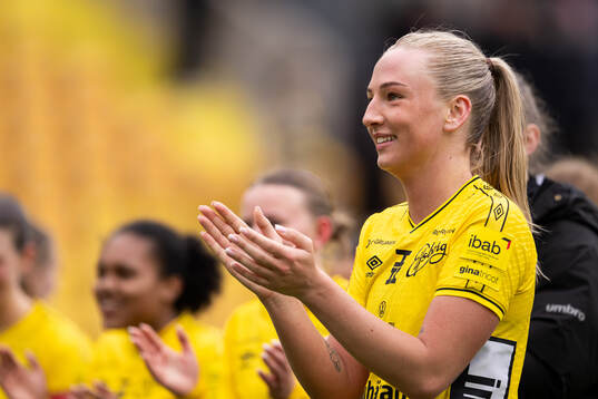 Elfsborgs Elfsborgs Stina Jensen jublar