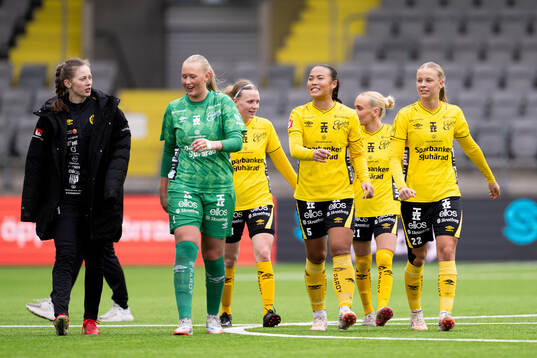 Elfsborgs spelare jublar