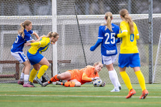 Eskilsminnes målvakt Matilda Waldt