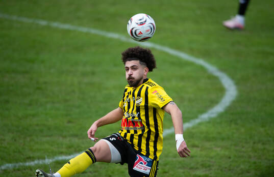 IFK Hässleholms Waseem Jafleh i matchen i division 3