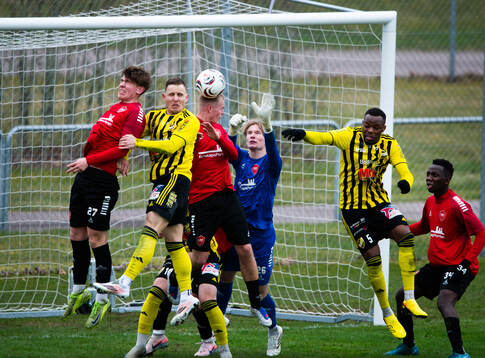 IFK Hässleholms Michael Böttcher Andersen och Saikou