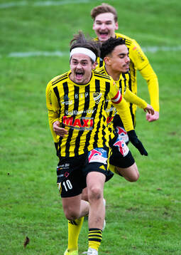 IFK Hässleholms Gustaf Winroth har kvitterat i 98e minuten