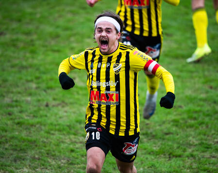 IFK Hässleholms Gustaf Winroth har kvitterat i 98e minuten