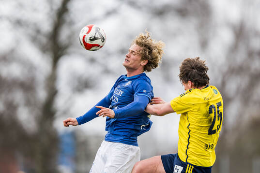 Trelleborgs Vincent Poppler och Ängelholms Jacob Svensson